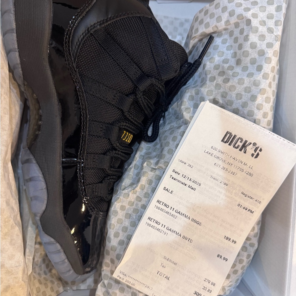 Jordan 11’s Brand New